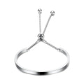 Luxury Wedding Bracelet Jewelry Stainless Steel Gold Color Pulseras Mujer OL Style Cubic Zirconia Fashion Party Bangle