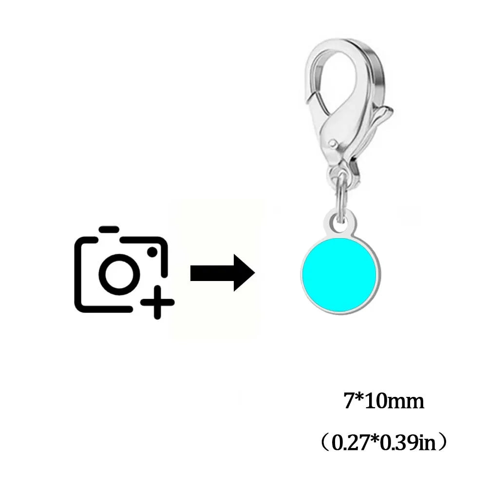 Custom DIY Small National Country Flag Charms Bracelet For Woman Men Personalized Stainless Steel Father Mother Day Gift Jewelry
