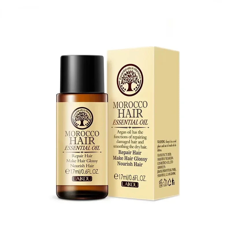 Hair Care Moroccan Pure Argan Oil Essential Oil for Dry Hair Types Multi-functional Care Products for Woman