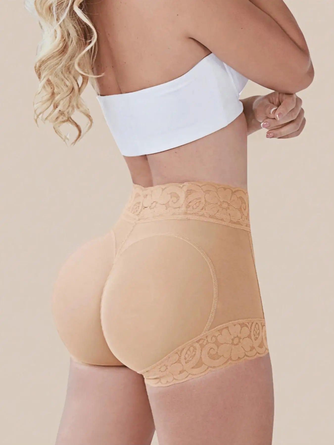 High Waist Colombian Shapewear Butt Lifter Shorts Women's Levanta Cola Body Shaper Briefs for Enhanced Curves