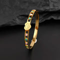 Stainless Steel Bracelet for Women Hollow Heart Bracelets Unique Design Jewelry Accessories Women's Bangles wholesale