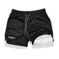 Rogue Gyms Men's Sports Shorts  Four Seasons Sportswear 2-in-1  Double Layer Tight Shorts  Sports Shorts